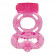 Розовое эрекционное виброкольцо VIBRATING COCK RING FREAK OUT Розовое эрекционное виброкольцо VIBRATING COCK RING FREAK OUT
