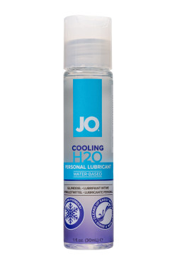 Охлаждающий лубрикант на водной основе JO Personal Lubricant H2O COOLING - 30 мл. Охлаждающий лубрикант на водной основе JO Personal Lubricant H2O COOLING - 30 мл.