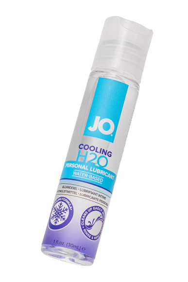 Охлаждающий лубрикант на водной основе JO Personal Lubricant H2O COOLING - 30 мл. Охлаждающий лубрикант на водной основе JO Personal Lubricant H2O COOLING - 30 мл.