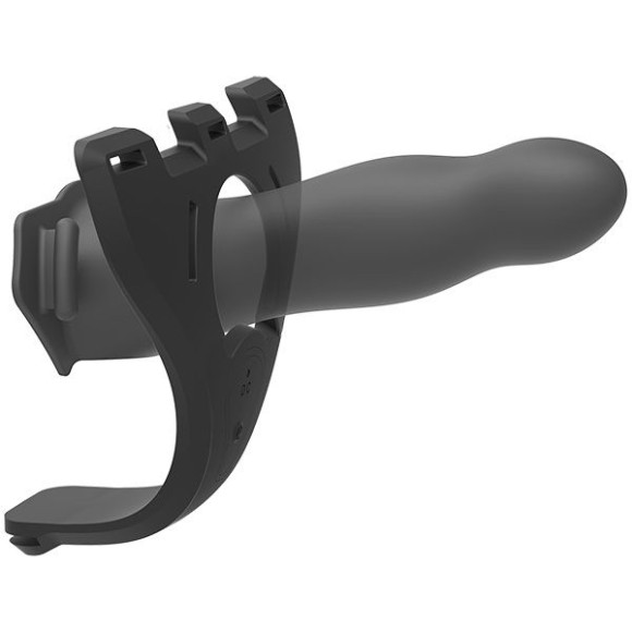 Черный полый вибрострапон Body Extensions BE Aroused - 17,78 см. Черный полый вибрострапон Body Extensions BE Aroused - 17,78 см.