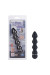 Анальная елочка 10-Function Tapered Anal Trainer рефленый с вибрацией черный