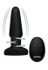 Черная анальная пробка Slim R Smooth Rimming Plug with Remote - 14 см. Черная анальная пробка Slim R Smooth Rimming Plug with Remote - 14 см.