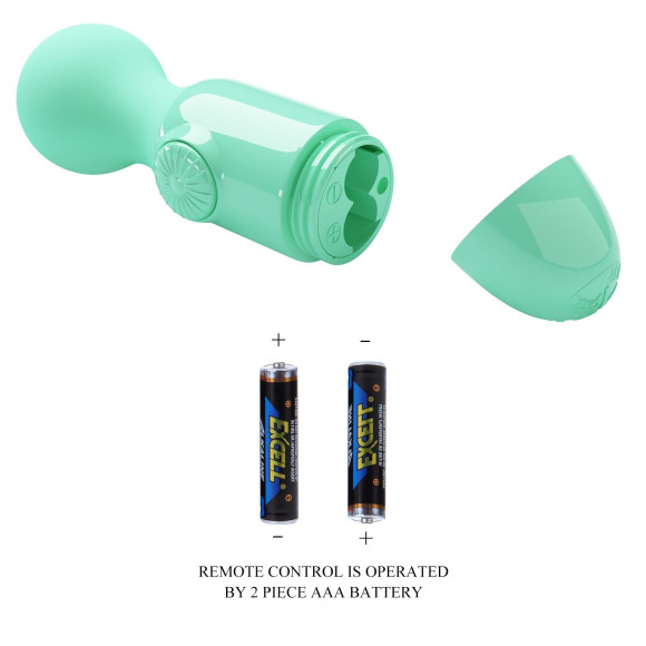 Мятный мини-вибратор с шаровидной головкой Mini Stick Мятный мини-вибратор с шаровидной головкой Mini Stick