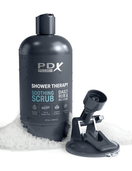 Телесный мастурбатор-вагина Shower Therapy Soothing Scrub Телесный мастурбатор-вагина Shower Therapy Soothing Scrub