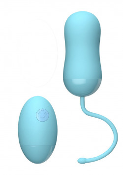 Голубое виброяйцо LULU WIRELESS REMOTE EGG с пультом ДУ Голубое виброяйцо LULU WIRELESS REMOTE EGG с пультом ДУ