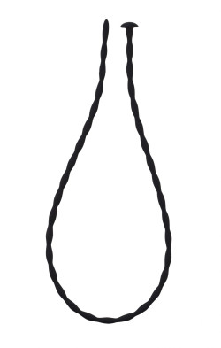 Черный уретральный массажер Glide Medium - 30 см. Черный уретральный массажер Glide Medium - 30 см.