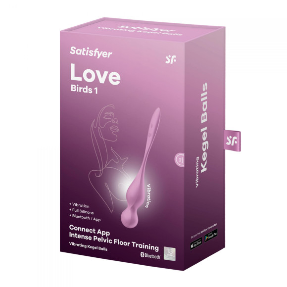 Розовые вагинальные шарики Love Birds 1 Розовые вагинальные шарики Love Birds 1