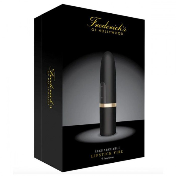 Черный перезаряжаемый вибростимулятор Lipstick Vibe Черный перезаряжаемый вибростимулятор Lipstick Vibe