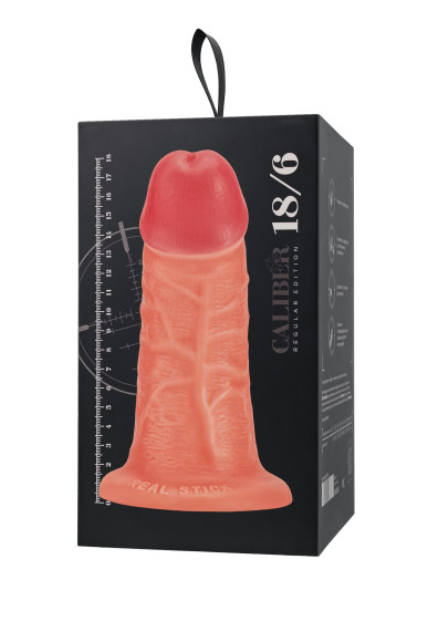 Крупный фаллоимитатор RealStick CALIBER - 18 см. Крупный фаллоимитатор RealStick CALIBER - 18 см.