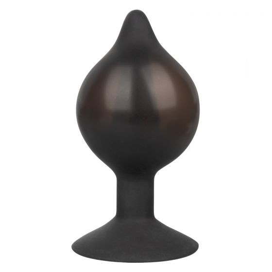 Расширяющаяся анальная пробка со съемным шлангом Medium Silicone Inflatable Plug - 10,75 см. Расширяющаяся анальная пробка со съемным шлангом Medium Silicone Inflatable Plug - 10,75 см.