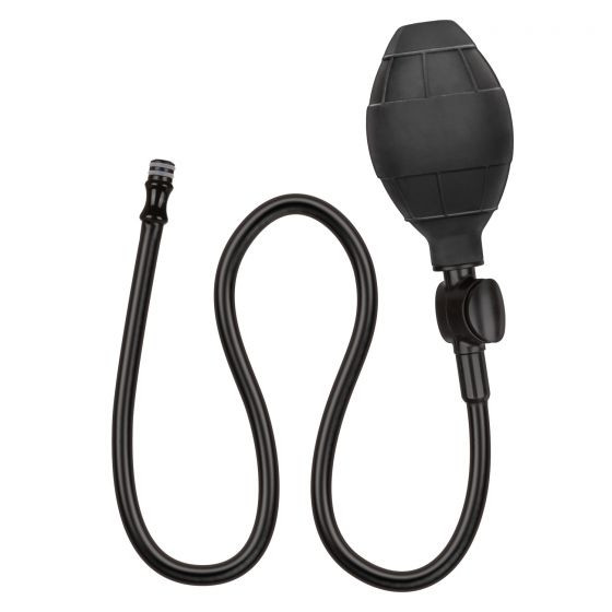Расширяющаяся анальная пробка со съемным шлангом Medium Silicone Inflatable Plug - 10,75 см. Расширяющаяся анальная пробка со съемным шлангом Medium Silicone Inflatable Plug - 10,75 см.