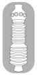 Прозрачный мастурбатор Pocket Masturbator Twister Прозрачный мастурбатор Pocket Masturbator Twister