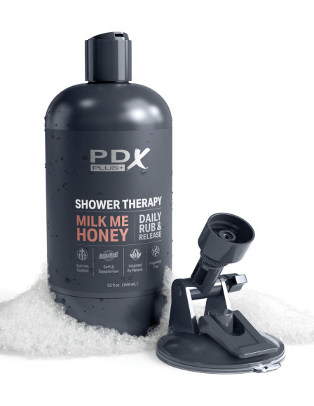 Мастурбатор-вагина цвета карамели Shower Therapy Milk Me Honey Мастурбатор-вагина цвета карамели Shower Therapy Milk Me Honey