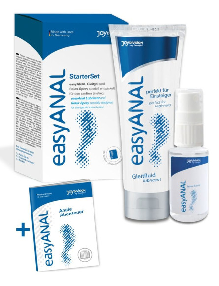 Набор лубрикантов для анального секса easyANAL Starter Set Набор лубрикантов для анального секса easyANAL Starter Set