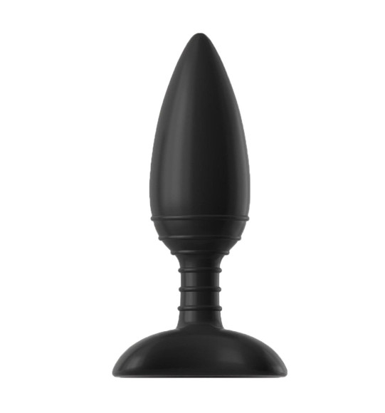 Чёрная вибровтулка NEXUS ACE SMALL с дистанционным управлением - 10 см. Чёрная вибровтулка NEXUS ACE SMALL с дистанционным управлением - 10 см.