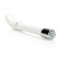 Белый вибратор Lulu Satin Scoop Vibe - 15,5 см. Белый вибратор Lulu Satin Scoop Vibe - 15,5 см.