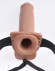 Кофейный перезаряжаемый фаллопротез 10 Hollow Strap-on with Remote - 21,6 см. Кофейный перезаряжаемый фаллопротез 10 Hollow Strap-on with Remote - 21,6 см.