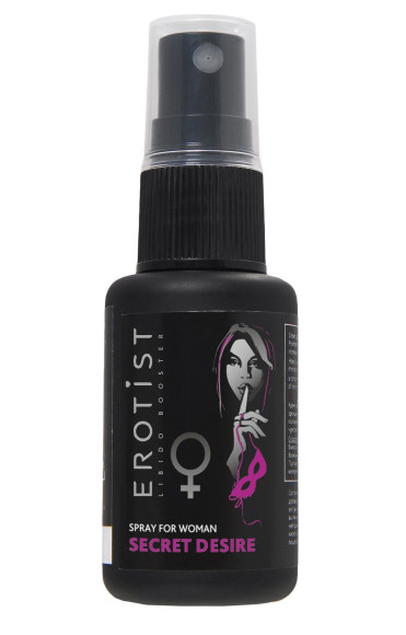 Возбуждающий спрей для женщин Erotist Secret Desire - 30 мл. Возбуждающий спрей для женщин Erotist Secret Desire - 30 мл.