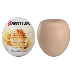 Бежевый мастурбатор-яйцо Pleasure Egg II Бежевый мастурбатор-яйцо Pleasure Egg II