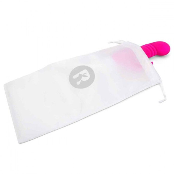 Розовый массажер для G-точки Slim Shaft thrusting G-spot Rabbit - 23 см. Розовый массажер для G-точки Slim Shaft thrusting G-spot Rabbit - 23 см.