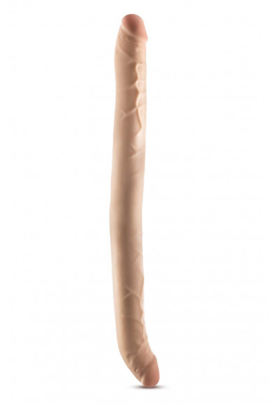 Телесный двусторонний фаллоимитатор 16.5 Inch Double Dong - 41,9 см. Телесный двусторонний фаллоимитатор 16.5 Inch Double Dong - 41,9 см.