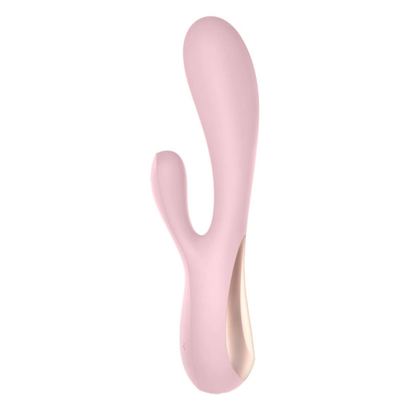 Розовый вибратор-кролик Satisfyer Mono Flex с управлением через приложение - 20,4 см. Розовый вибратор-кролик Satisfyer Mono Flex с управлением через приложение - 20,4 см.