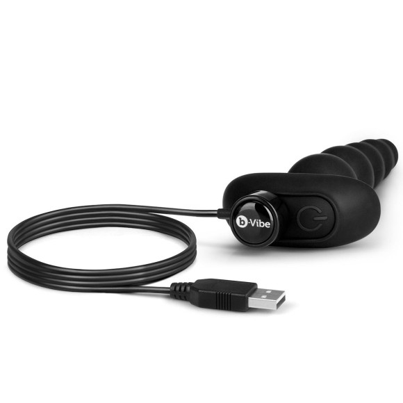 Черные анальные бусы с 3 моторами B-Vibe Cinco Anal Beads - 20,5 см. Черные анальные бусы с 3 моторами B-Vibe Cinco Anal Beads - 20,5 см.