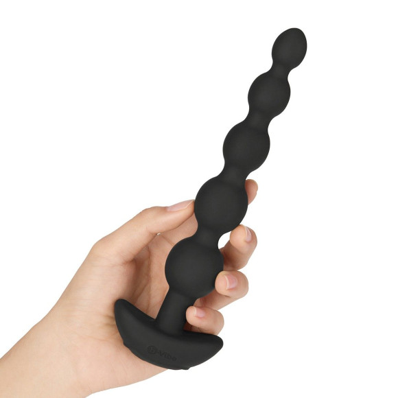 Черные анальные бусы с 3 моторами B-Vibe Cinco Anal Beads - 20,5 см. Черные анальные бусы с 3 моторами B-Vibe Cinco Anal Beads - 20,5 см.