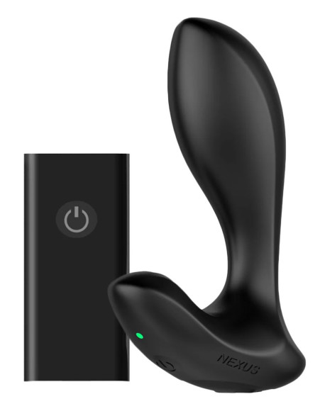 Черная анальная вибровтулка Nexus Duo Plug - 9,8 см. Черная анальная вибровтулка Nexus Duo Plug - 9,8 см.