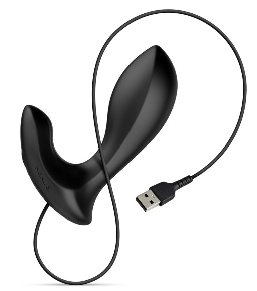 Черная анальная вибровтулка Nexus Duo Plug - 9,8 см. Черная анальная вибровтулка Nexus Duo Plug - 9,8 см.