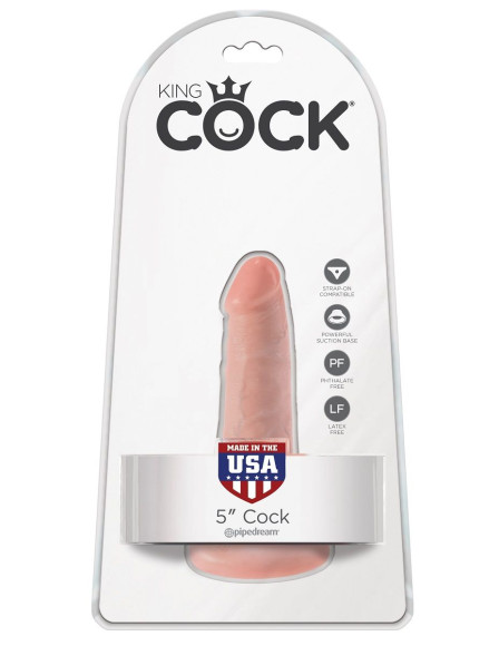 Анальный фаллоимитатор на присоске 5 Cock - 14 см. Анальный фаллоимитатор на присоске 5 Cock - 14 см.