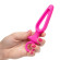 Розовая силиконовая пробка с прорезью Silicone Groove Probe - 10,25 см. Розовая силиконовая пробка с прорезью Silicone Groove Probe - 10,25 см.