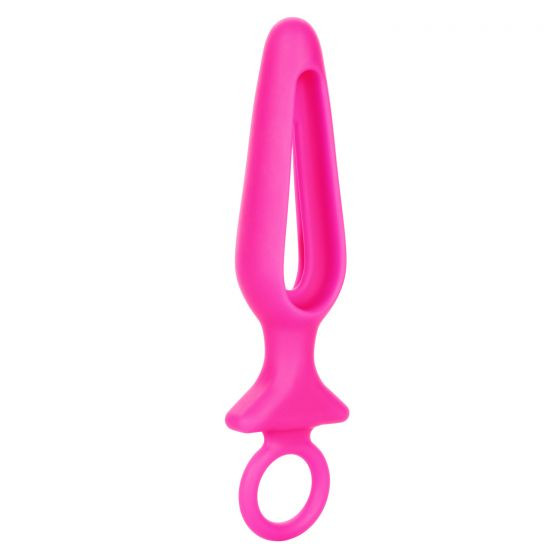 Розовая силиконовая пробка с прорезью Silicone Groove Probe - 10,25 см. Розовая силиконовая пробка с прорезью Silicone Groove Probe - 10,25 см.