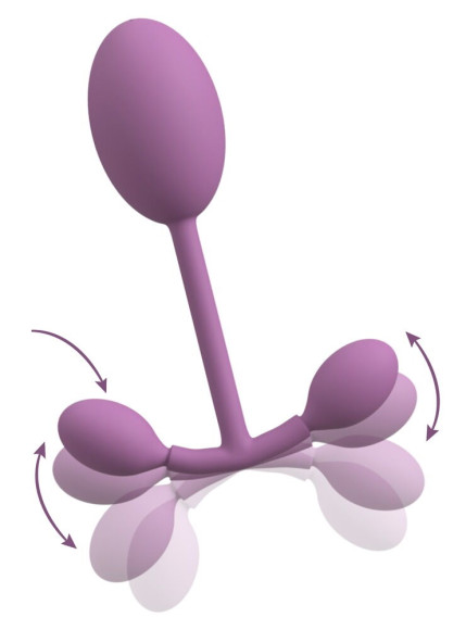 Сиреневый тренажер мыщц тазового дна Vaginal Trainer Сиреневый тренажер мыщц тазового дна Vaginal Trainer
