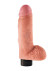 Телесный вибратор с мошонкой и съемной присоской 7 Vibrating Cock with Balls - 17,8 см. Телесный вибратор с мошонкой и съемной присоской 7 Vibrating Cock with Balls - 17,8 см.