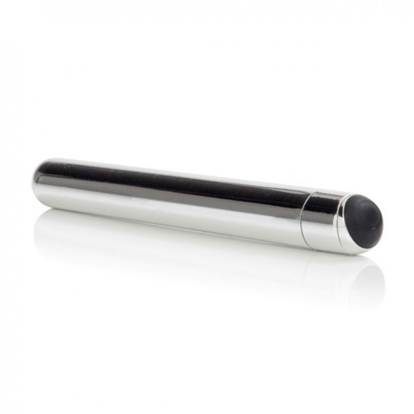 Серебристый тонкий вибромассажёр 5-FUNCTION PRECIOUS METAL SLIMS SILVER - 14 см. Серебристый тонкий вибромассажёр 5-FUNCTION PRECIOUS METAL SLIMS SILVER - 14 см.