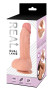 Телесный фаллоимитатор-реалистик с мошонкой Real Dual Layer - 21,5 см. Телесный фаллоимитатор-реалистик с мошонкой Real Dual Layer - 21,5 см.