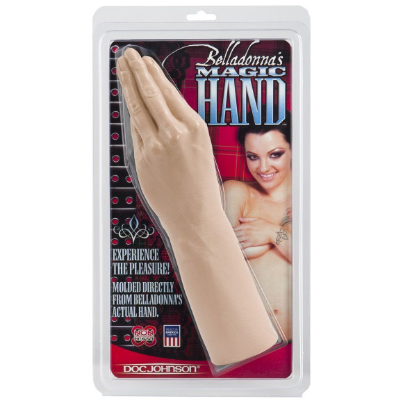 Кисть телесная Belladonna s Magic Hand White - 30 см. Кисть телесная Belladonna s Magic Hand White - 30 см.