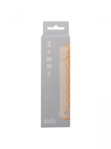 Телесный фаллоудлинитель Homme Long - 13,5 см. Телесный фаллоудлинитель Homme Long - 13,5 см.
