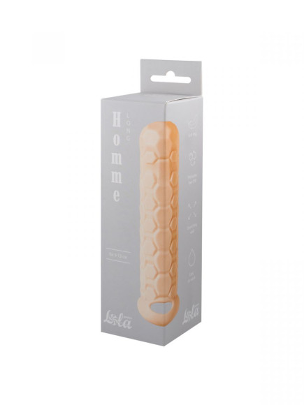 Телесный фаллоудлинитель Homme Long - 13,5 см. Телесный фаллоудлинитель Homme Long - 13,5 см.