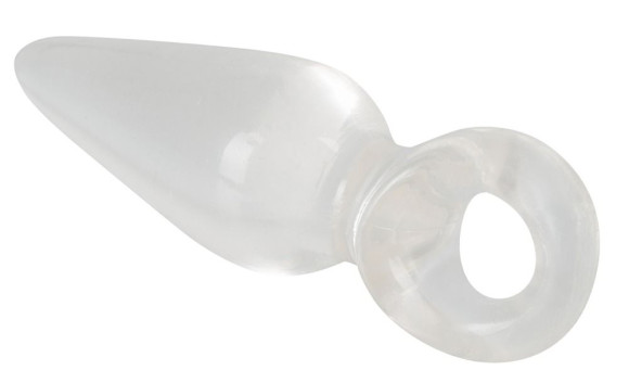 Анальная втулка с колечком на пальчик Finger Plug - 9,5 см. Анальная втулка с колечком на пальчик Finger Plug - 9,5 см.