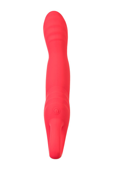 Розовый вибратор для точки G с двигающейся головкой Carnation - 19 см. Розовый вибратор для точки G с двигающейся головкой Carnation - 19 см.