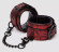 Красно-черные наручники Reversible Faux Leather Wrist Cuffs Красно-черные наручники Reversible Faux Leather Wrist Cuffs