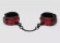 Красно-черные наручники Reversible Faux Leather Wrist Cuffs Красно-черные наручники Reversible Faux Leather Wrist Cuffs