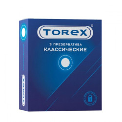Гладкие презервативы Torex Классические - 3 шт. Гладкие презервативы Torex Классические - 3 шт.