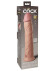 Телесный фаллоимитатор-реалистик King Cock Ellite Dual Density - 28 см. Телесный фаллоимитатор-реалистик King Cock Ellite Dual Density - 28 см.