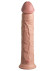 Телесный фаллоимитатор-реалистик King Cock Ellite Dual Density - 28 см. Телесный фаллоимитатор-реалистик King Cock Ellite Dual Density - 28 см.