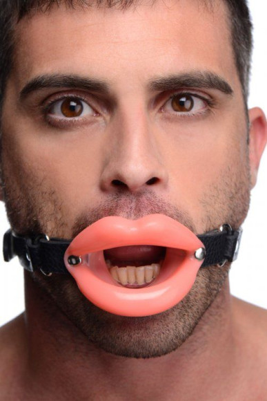 Кляп в форме губ Sissy Mouth Gag Кляп в форме губ Sissy Mouth Gag