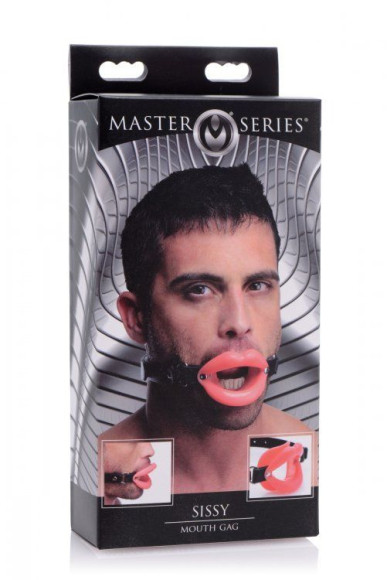 Кляп в форме губ Sissy Mouth Gag Кляп в форме губ Sissy Mouth Gag