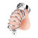 Серебристая клетка для члена Urethral Play Cage Серебристая клетка для члена Urethral Play Cage